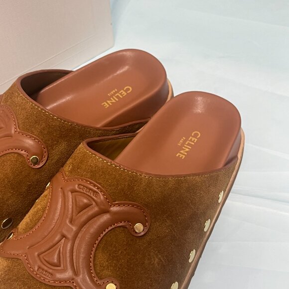 Celine Women's Brown Sandals - Picture 3 of 6